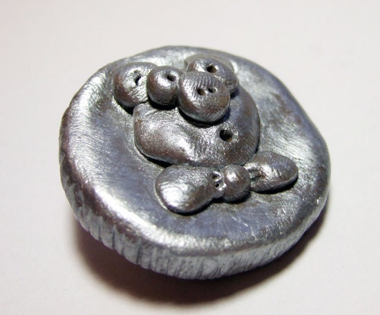 Pig Coin Heads or Tails - Pocket Pal Good Luck Totem Collectible Coin