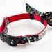 Dainty Wildflowers Floral Bow Tie Dog Collar
