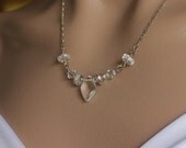 Crystal Bridal Necklace, Bridesmaids Necklace, Bridesmaid gifts, Wedding Jewelry