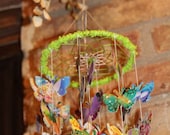 Just reduced to 20.00 was 35.00 Tinker Bell and Her friends Dream Catcher Mobile