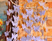 Sparkle And Shine Purple Butterfly Mobile with Dreamcatcher