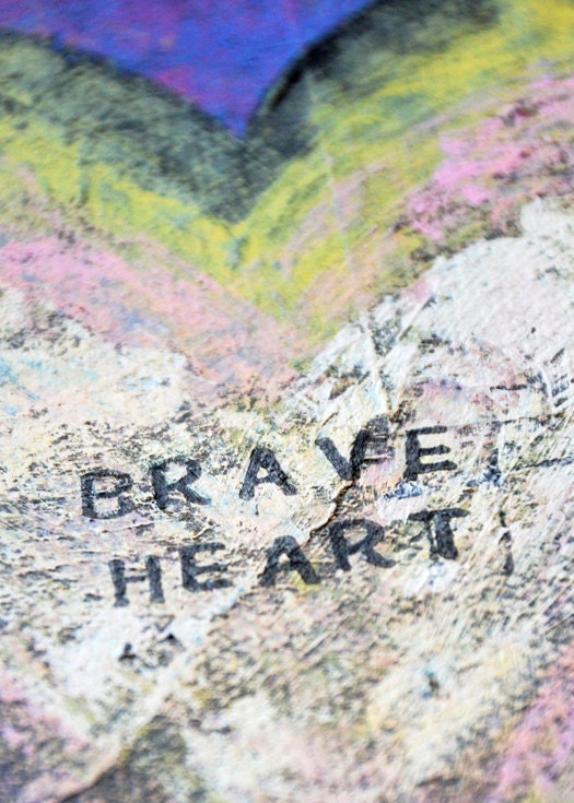 Brave Girl Greeting Card: For Brave Hearts