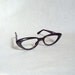 1950s Pearlized green cat eye spectacle frames - HALLOWEEN SALE