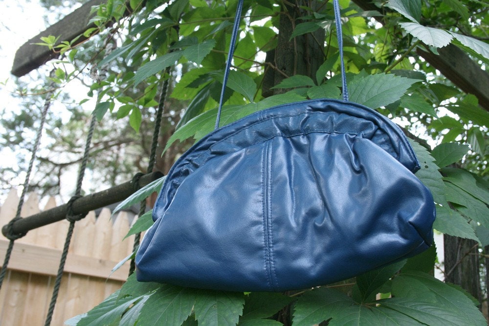 Vintage blue purse
