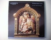 Vintage Sotheby's Catalog European Works of Art March 2 and 3, 1984