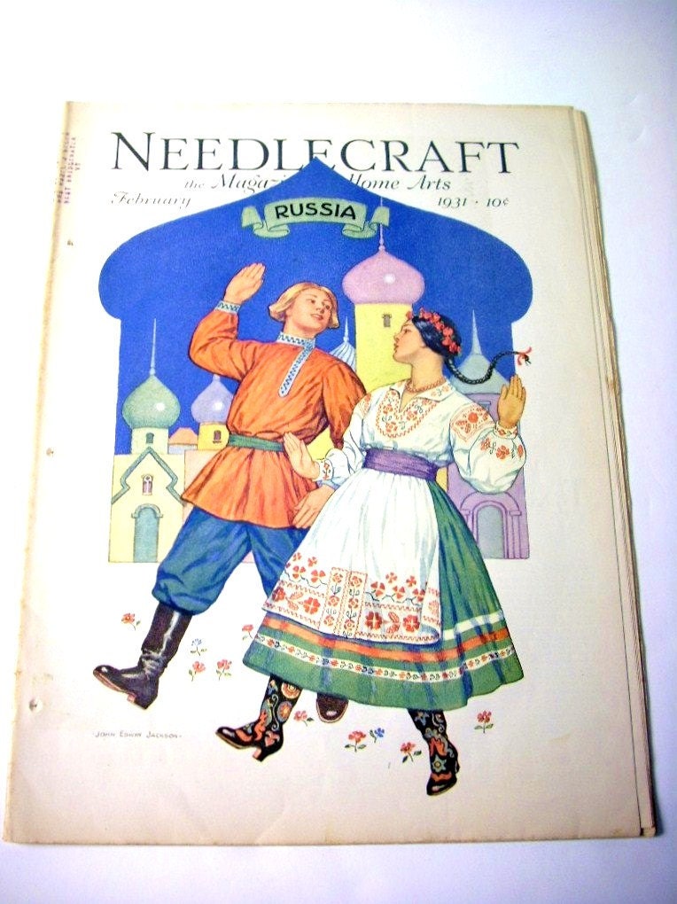 Needlecraft, the Home Arts Magazine, February 1931