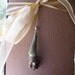 Tiny Pine Cone Elves -- set of 3 ornaments