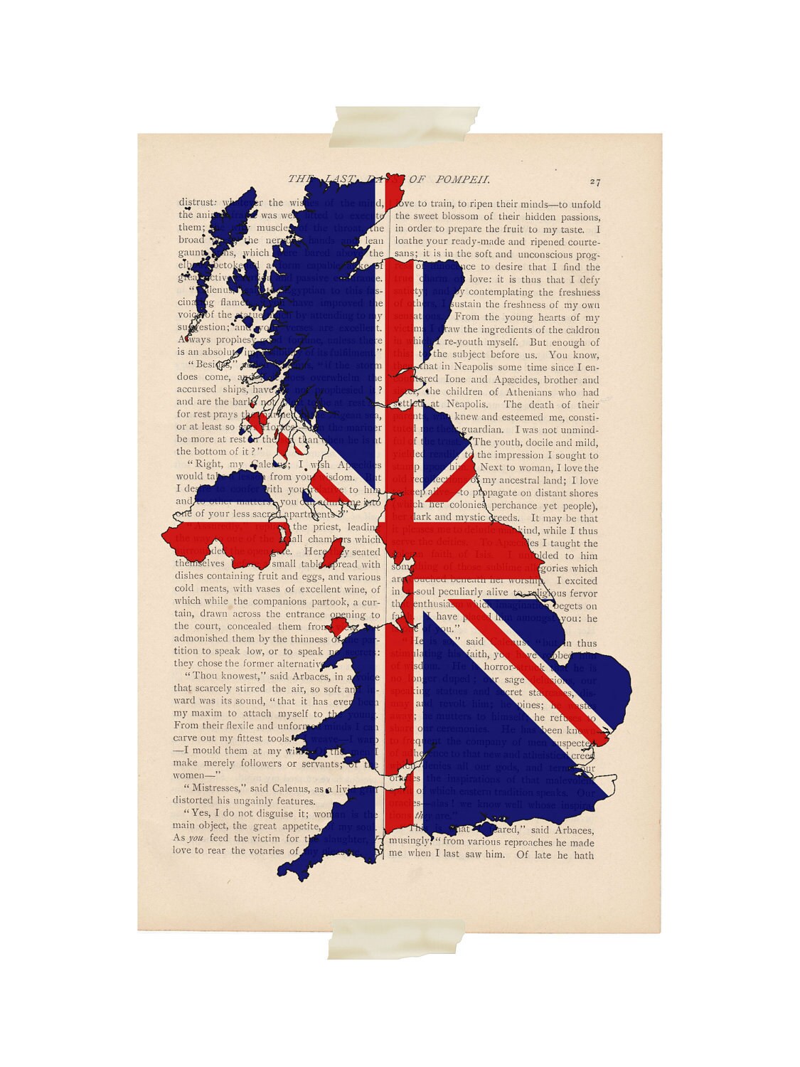 British Vintage Flag