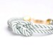 Square Knot Bracelet - Pale Blue Gray