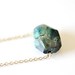 Chrysocolla Nugget Necklace