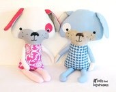 Puppy Dog Softie PDF Sewing Pattern Stuffed Toy