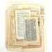 RESERVED for CAROLYN - Vintage Paper Pack: Book Pages, 48 Pages per pack