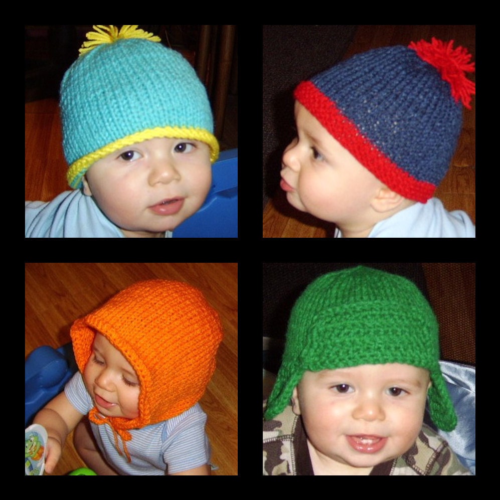 Baby South Park Inspired Hat