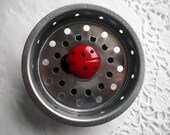 Ladybug Kitchen Sink Strainer Basket. Sink Drain Plug Stopper