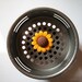 Sunflower Kitchen Sink Strainer Basket. Sink Drain Plug Stopper