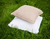 Pillow - insert included -Tan color