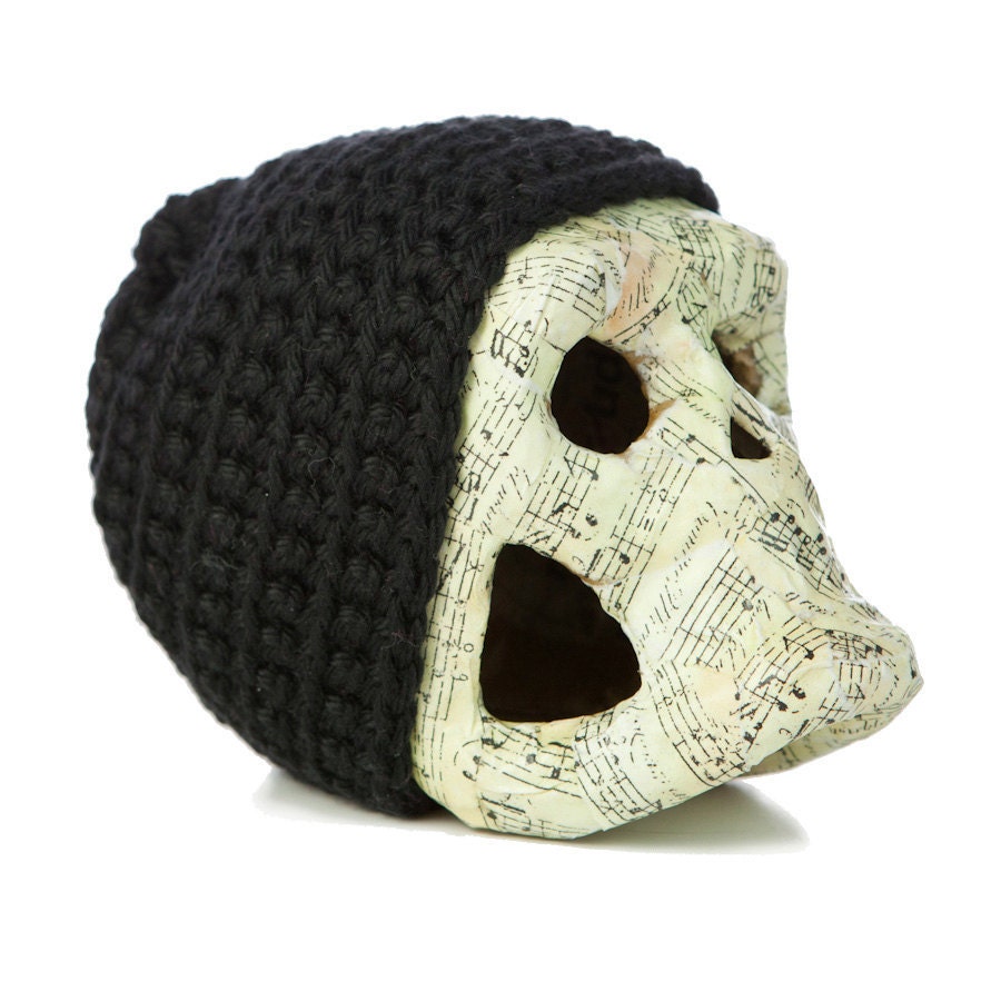 Newborn Baby Beanie - Organic Cotton - Black