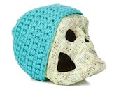Newborn Beanie - Organic Cotton - Bright blue