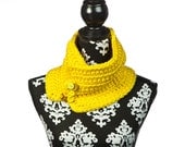 Cowl Neckwarmer - Organic Cotton - Yellow