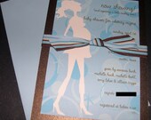 Hip Baby Shower Invitation