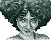 Custom Pencil Drawing Portrait from your Photo - 8 1/2 x 11