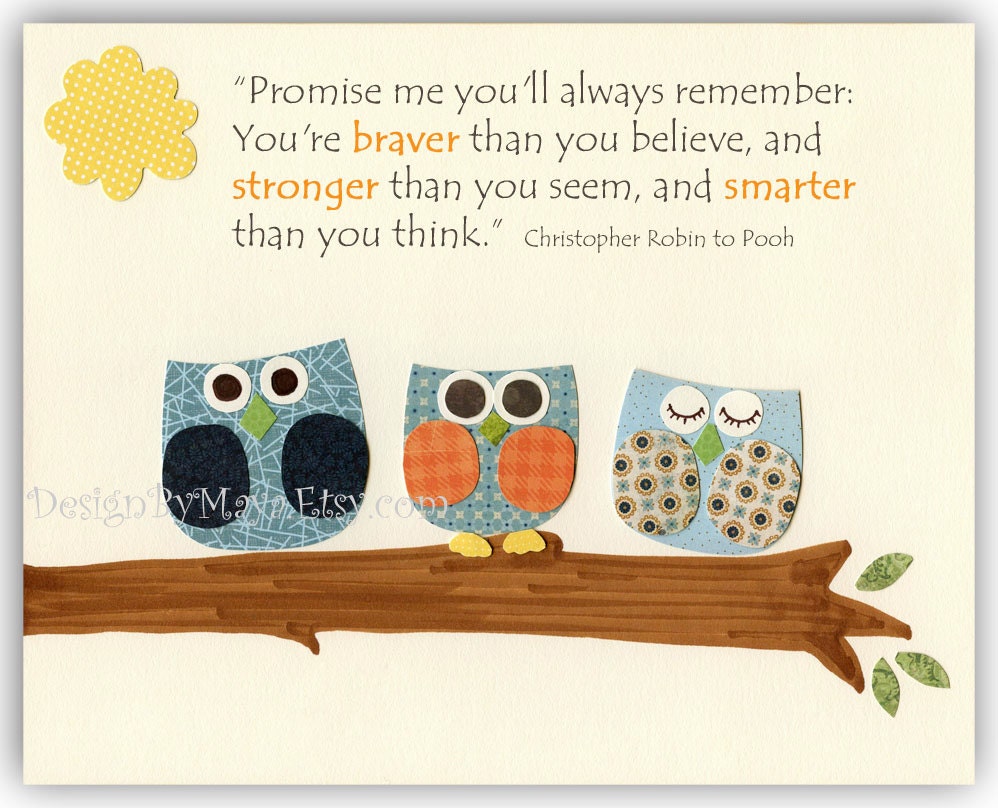 Nursery wall art print, Baby Room Decor, Birds ...First we had each other, then we had you, now we have Everything.... birds