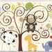 Kids Wall Decor, Kids Wall Art, Baby Room Decor, Nursery Art // Giraffe Lion Monkey // Before You Were Born // S.S. Noah by Lambs and Ivy