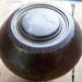 Antique or Vintage Wrought Steel Flared Concentric Circle Door Knob 1910-1930's