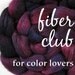FIBER CLUB: 3-month subscription for handpainted spinning fiber