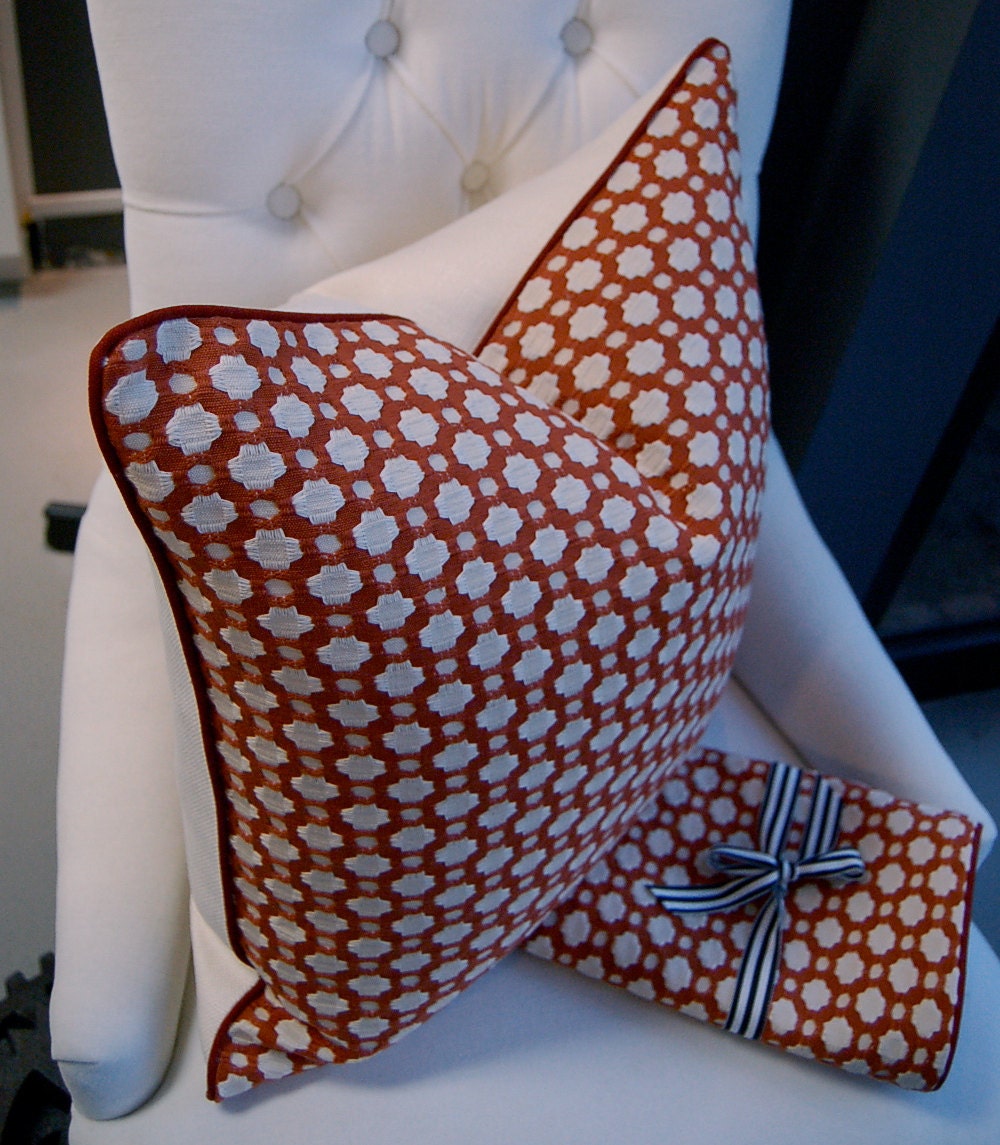 ANNIVERSARY SALE - Celerie Kemble Betwixt pillow 18"sq - Spark