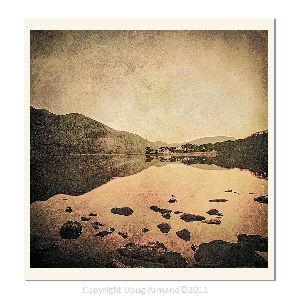 Lake Buttermere - Fine Art Photographic 12x12 inch/ 30.48x30.48 cm Print by Doug Armand on Etsy - DAIP0086