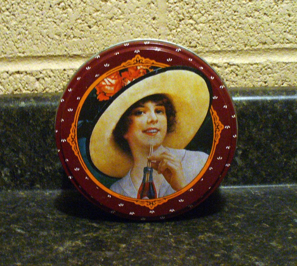 Round Coke Tin