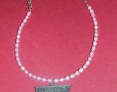 Zombie Housewives Pink Bead Necklace