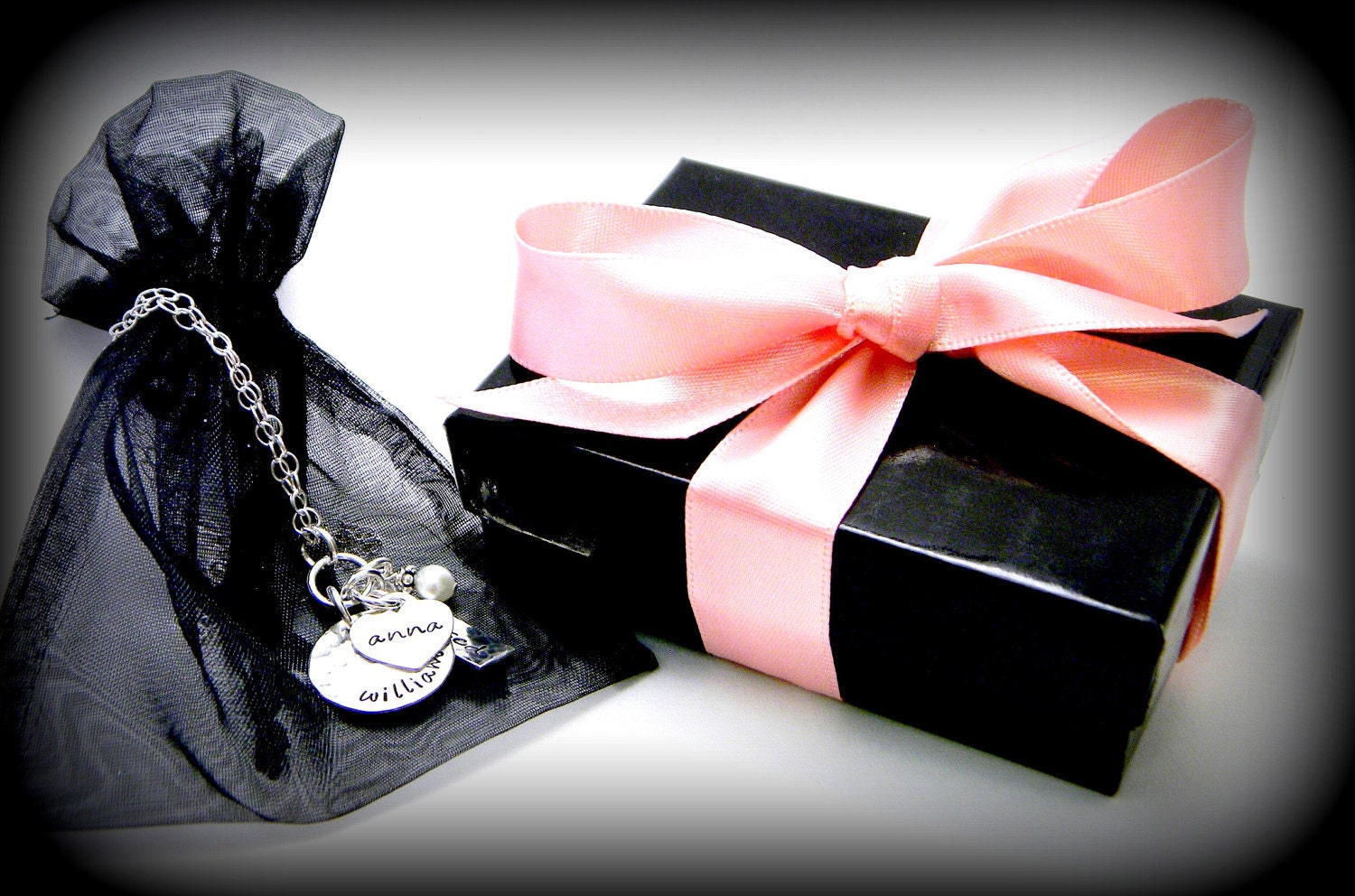 Personalized Layered Mom Necklace - Hand Stamped Jewelry - Stacked