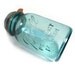 HOLIDAY SALE Ball Perfect Mason Jar in aqua blue