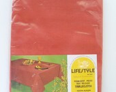 Vintage Prints Charming Tablecloth  By Sun Weave Made in USA Square   MIP