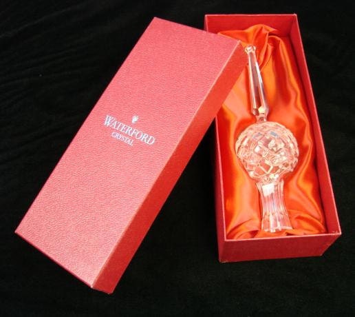 christmas tree topper waterford crystal 10 5 and by christmas tree topper waterford crystal 10 5 and by