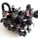 Vintage Black Poodle Spice Rack 1950s