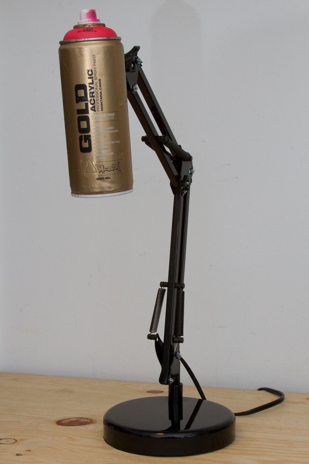 Adjustable Spray Paint Swivel Arm Architect Lamp