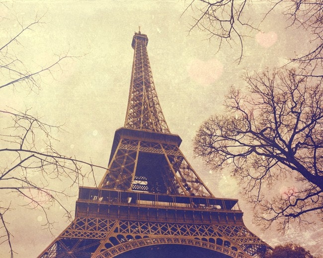 Eiffel Tower photo Paris - 8x10 fine art Eiffel Tower photo print. Buy one get one free sale.