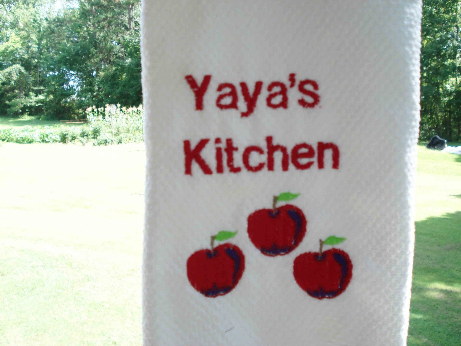 Personalized Kitchen Towel - Yaya's Kitchen - Or Customize