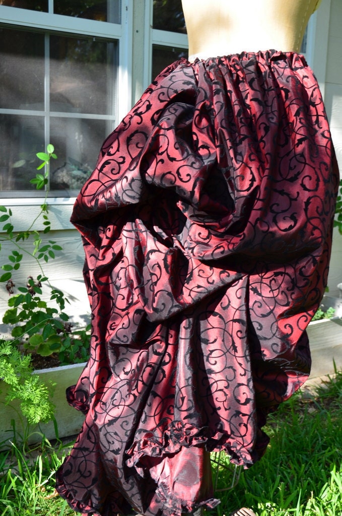 Decadent Victorian Steampunk Bustle - One size fits ALL - FREE SHIPPING in United States