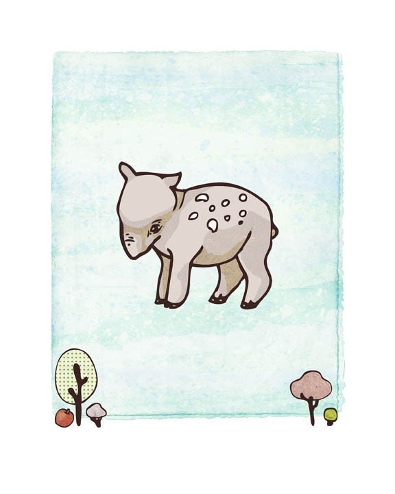 It's a Tapir - 8x10 Print