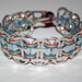 Rainbow Pop Can Tab Bracelet with Thin Ribbon