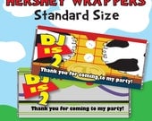Printable Toy Story 3 Inspired Hershey  Chocolate Bar Candy Wrapper Party Favor - Standard Size