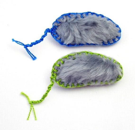 Catnip Toy 2 Pack - FURRY MONKEY MICE