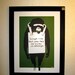 Banksy Custom 18x24 Print / Poster - Monkey Rule Green