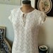 SALE 1980s Ivory Sweater / Snowflake Sweater / XSmall