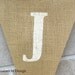 Just Married Banner / Burlap Banner / Wedding Banner / Reception decoration / Shower / Rustic / Photo Prop