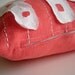 Sukan / Pink Linen Pillow Cover - 12x20 inch
